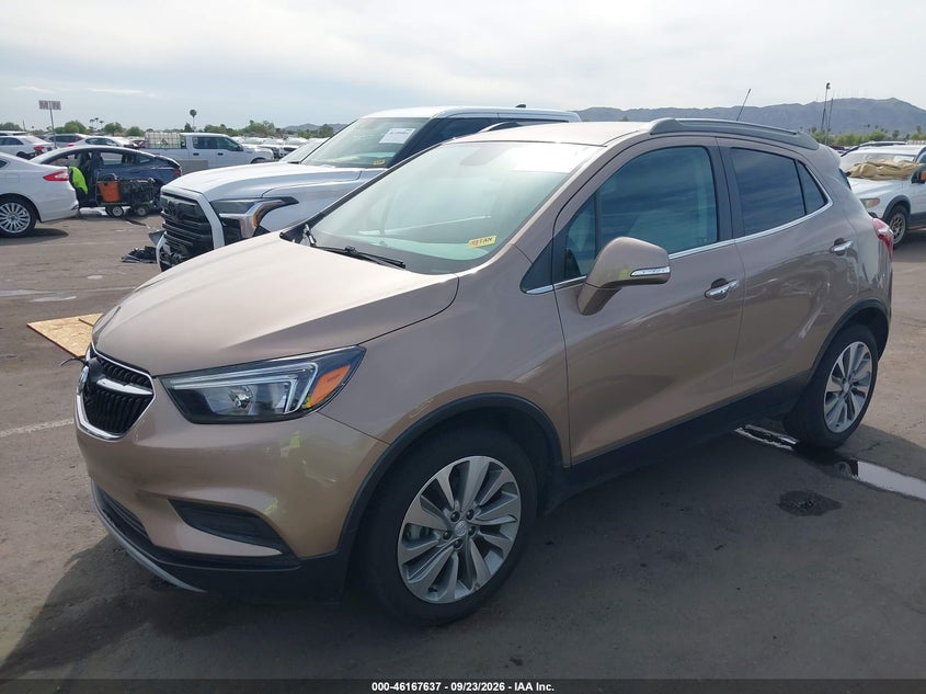 Vin: kl4cjasb2kb864354, lot: 46667479, buick encore fwd preferred 20192