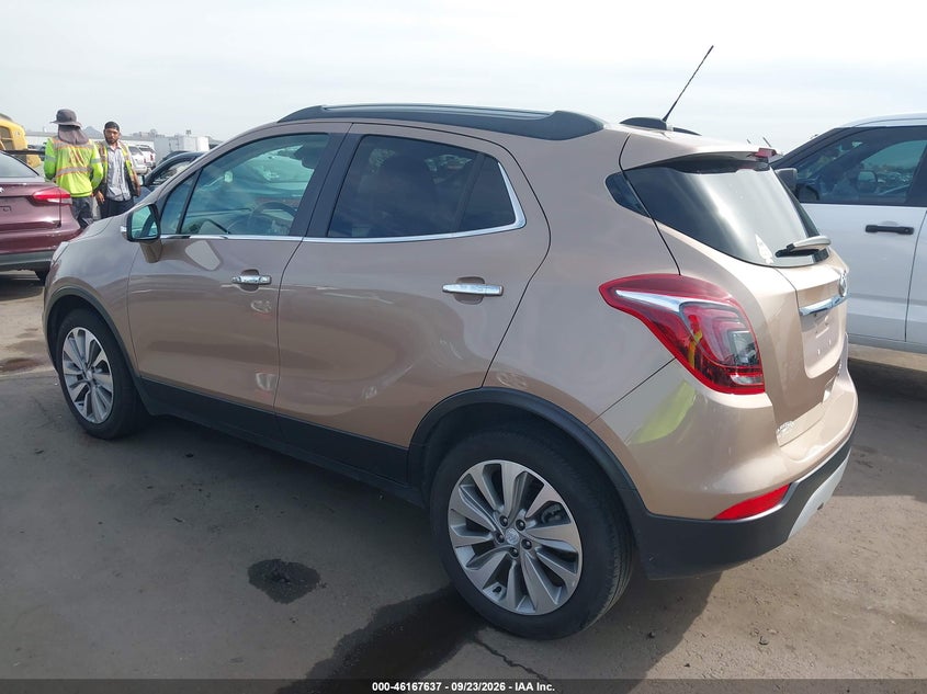 Vin: kl4cjasb2kb864354, lot: 46667479, buick encore fwd preferred 20193