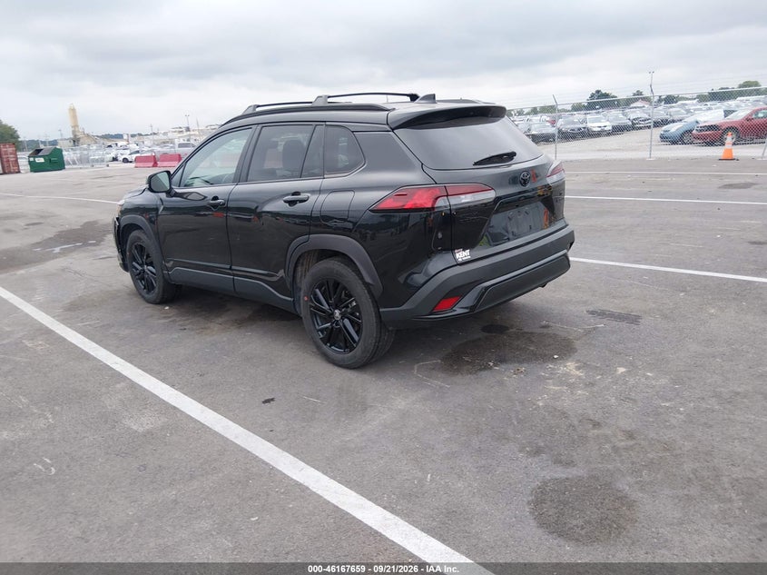 Vin: 7mufbabg4sv089744, lot: 46667501, toyota corolla cross hybrid nightshade edition 20253