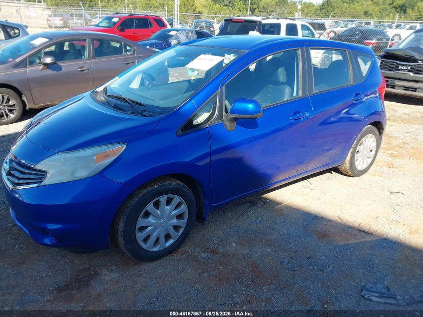 2014 Nissan Note, Дах, IAAI, VIN 3N1CE2CP3EL404765 — фото 2