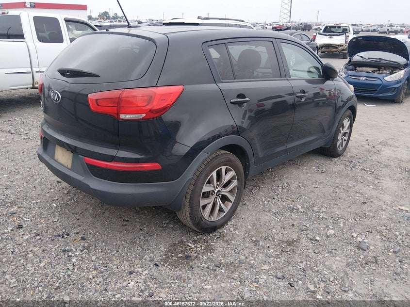 Vin: kndpb3ac3f7776335, lot: 46667514, kia sportage lx 20154