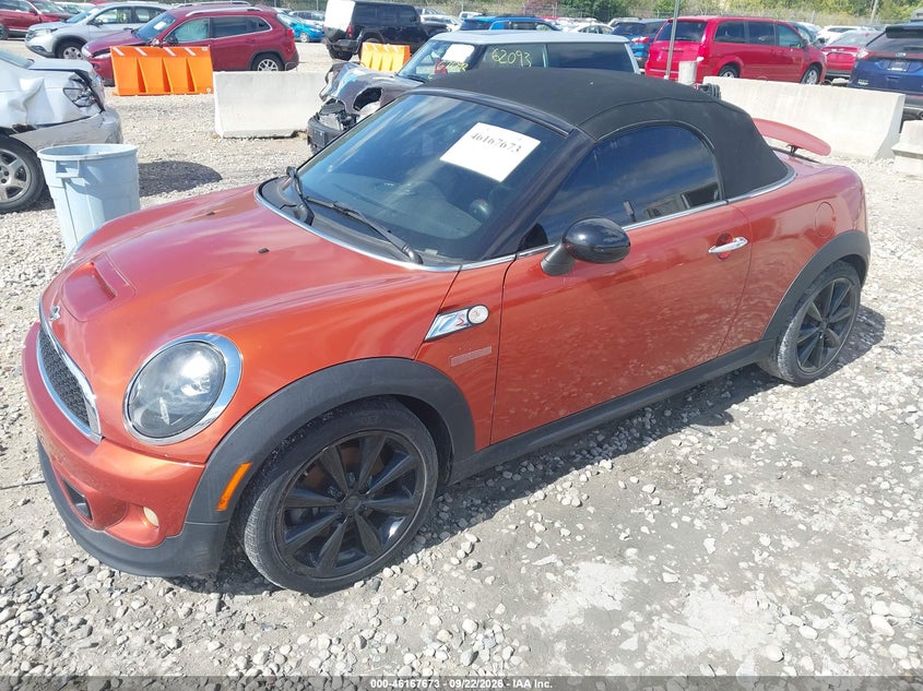 MINI ROADSTER 2013 VIN WMWSY3C59DT593658