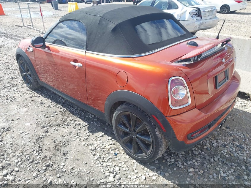 MINI ROADSTER 2013 VIN WMWSY3C59DT593658