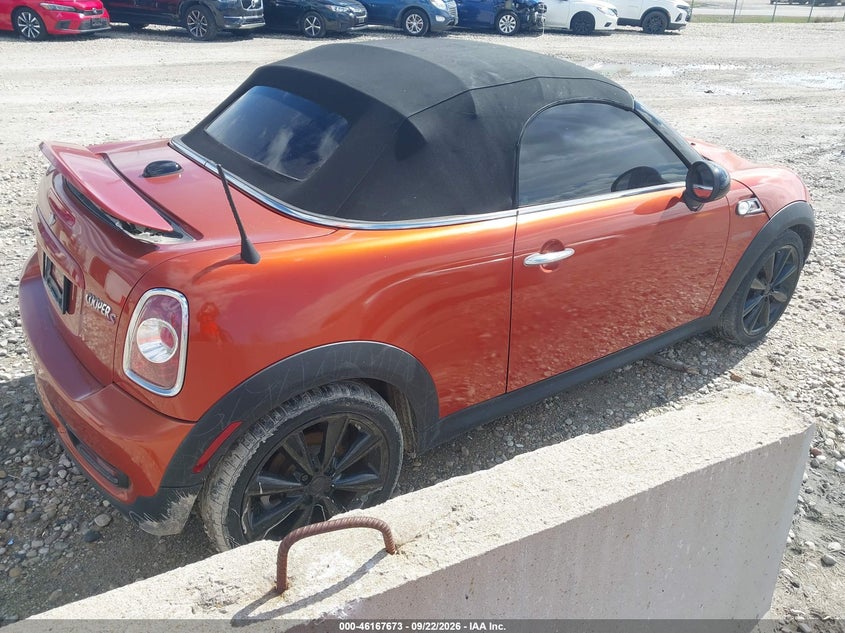 MINI ROADSTER 2013 VIN WMWSY3C59DT593658