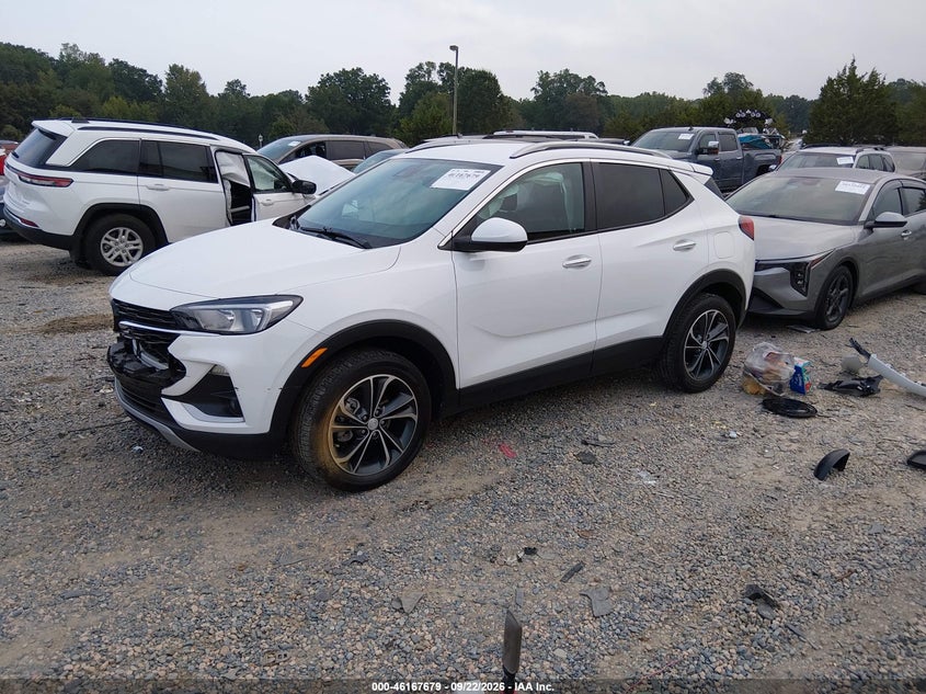Vin: kl4mmesl1pb107271, lot: 46667521, buick encore gx select awd 20232