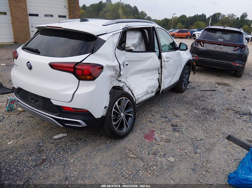 Vin: kl4mmesl1pb107271, lot: 46667521, buick encore gx select awd 20234