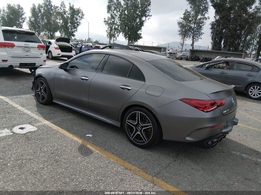 Vin: w1k5j5bb0nn267783, lot: 46667523, mercedes-benz amg cla 35 4matic 20223