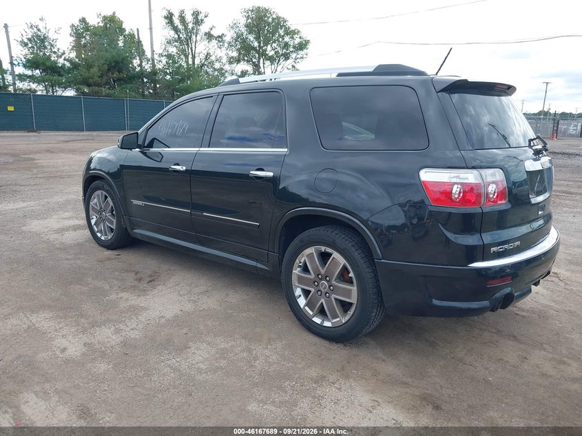 Vin: 1gkkvted8cj308804, lot: 46667531, gmc acadia denali 20123
