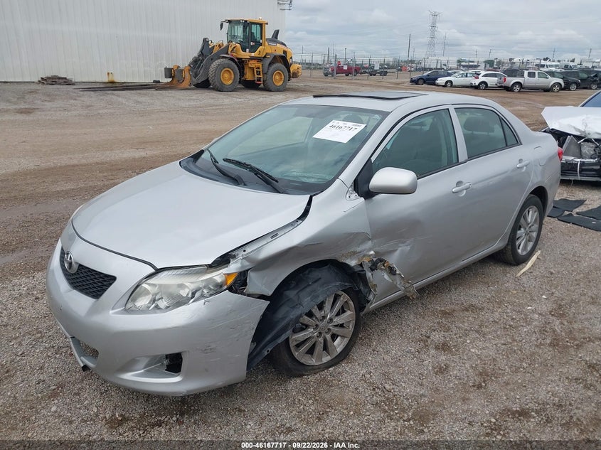 Vin: 2t1bu4ee5ac393963, lot: 46667559, toyota corolla le 20102