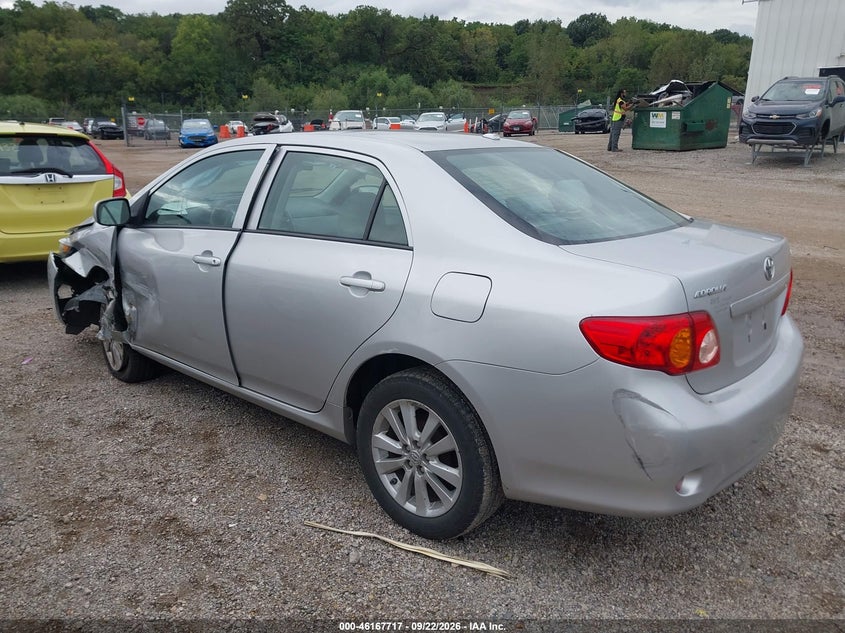 Vin: 2t1bu4ee5ac393963, lot: 46667559, toyota corolla le 20103