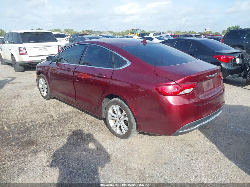 Vin: 1c3cccab4gn145226, lot: 46667597, chrysler 200 limited 20163