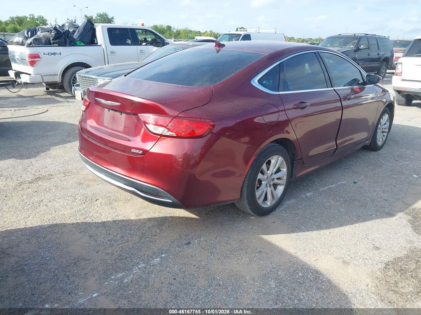 Vin: 1c3cccab4gn145226, lot: 46667597, chrysler 200 limited 20164