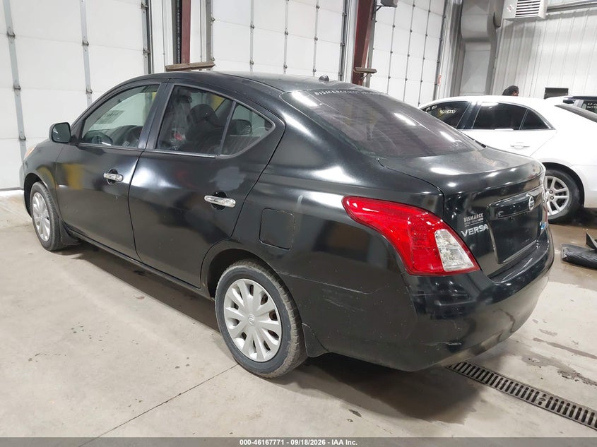 Vin: 3n1cn7ap6cl894289, lot: 46667613, nissan versa 1.6 sv 20123