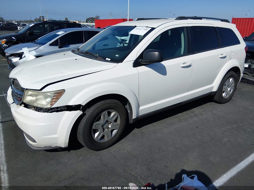 Vin: 3c4pdcab7ct311078, lot: 46667640, dodge journey se/avp 20122