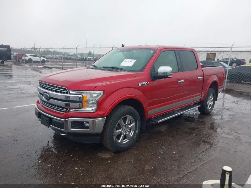 Vin: 1ftew1e41lfa17588, lot: 46667655, ford f-150 lariat 20202