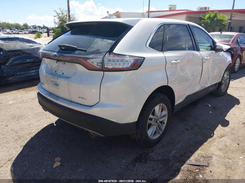 Vin: 2fmpk3j85gbc37814, lot: 46667662, ford edge sel 20164