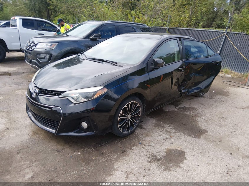 Vin: 5yfburhe9fp340246, lot: 46667666, toyota corolla s plus 20152