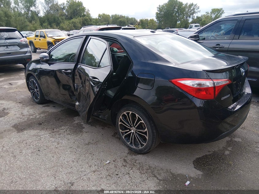 Vin: 5yfburhe9fp340246, lot: 46667666, toyota corolla s plus 20153