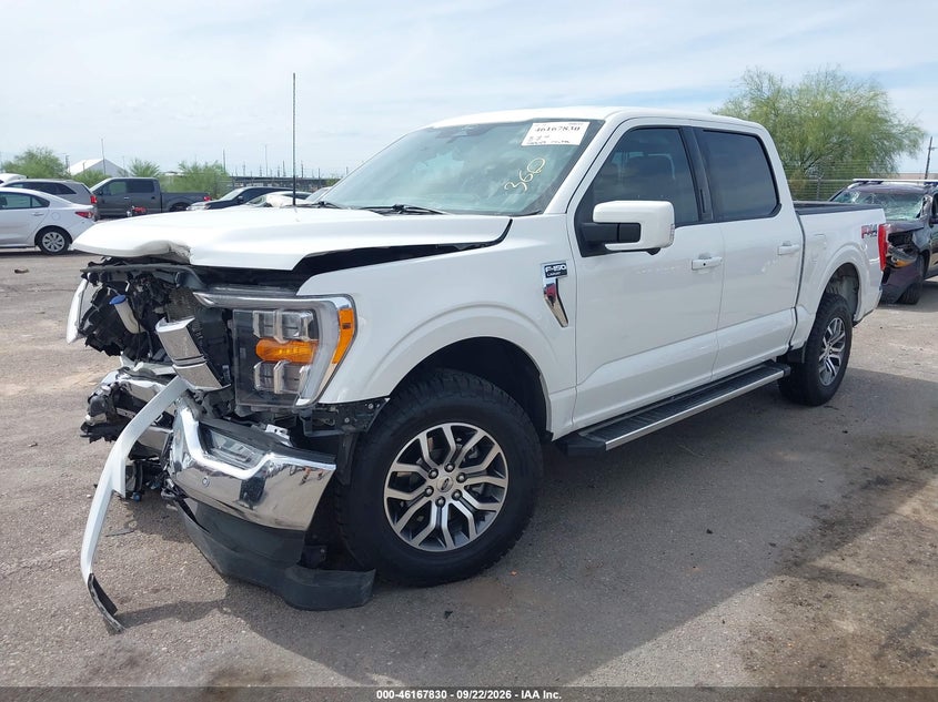 Vin: 1ftfw1e8xnfa89335, lot: 46667672, ford f-150 lariat 20222