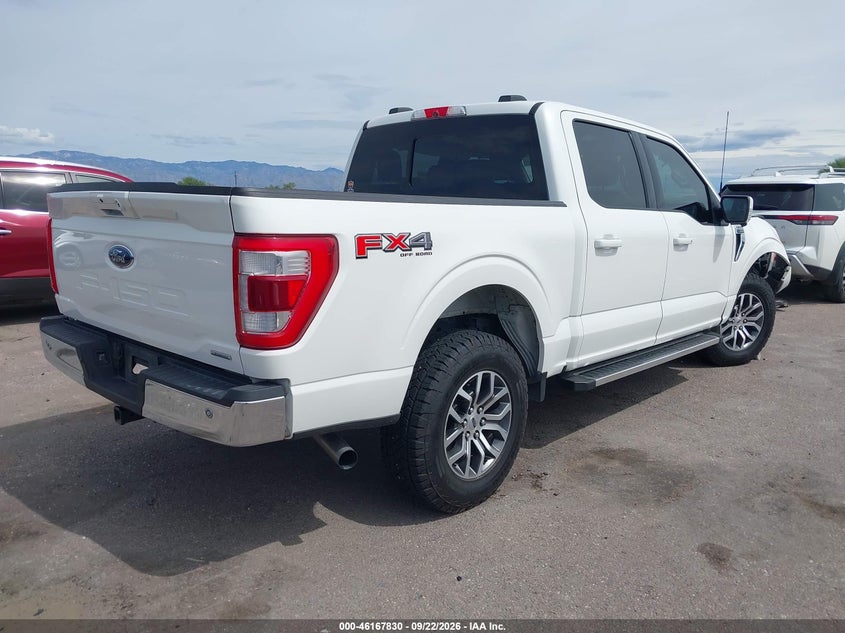 Vin: 1ftfw1e8xnfa89335, lot: 46667672, ford f-150 lariat 20224
