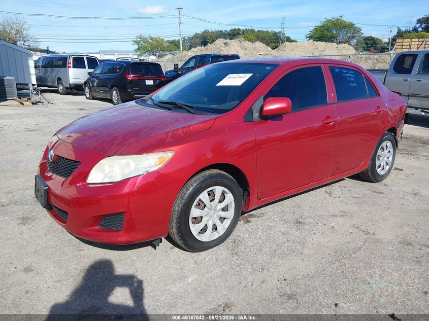 Vin: jtdbu4eexa9099240, lot: 46667683, toyota corolla le 20102