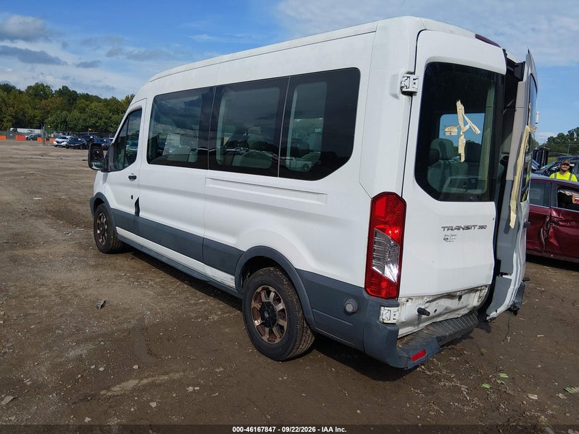 Vin: 1fbax2cm0fka71601, lot: 46667687, ford transit-350 xl 20153
