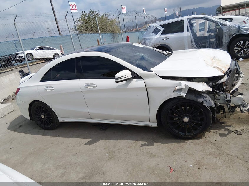 MERCEDES-BENZ CLA 250 2016 VIN WDDSJ4EB5GN305326