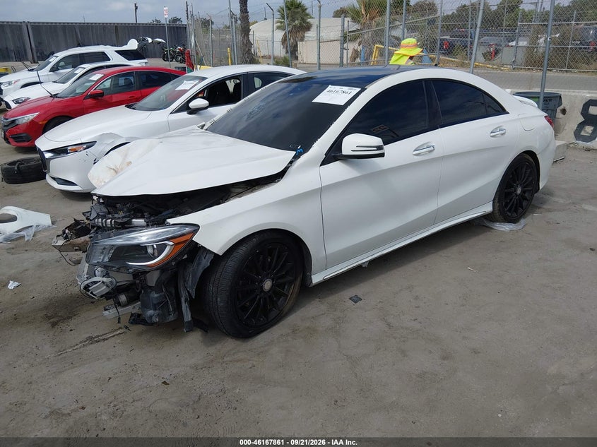 2016 Mercedes-Benz CLA-klasse, Удар спереду, IAAI, VIN WDDSJ4EB5GN305326 — фото 2