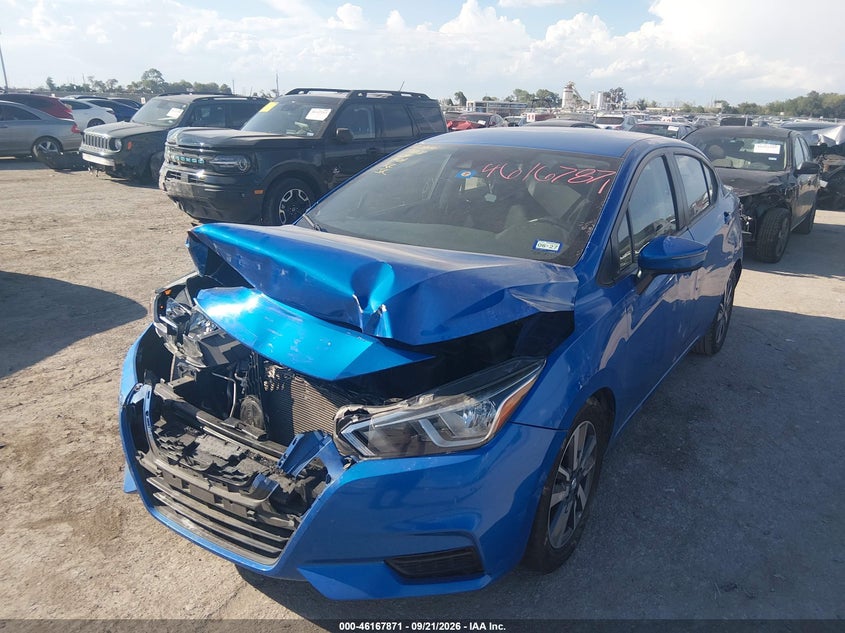 Vin: 3n1cn8ev3ll821668, lot: 46667713, nissan versa sv xtronic cvt 20202