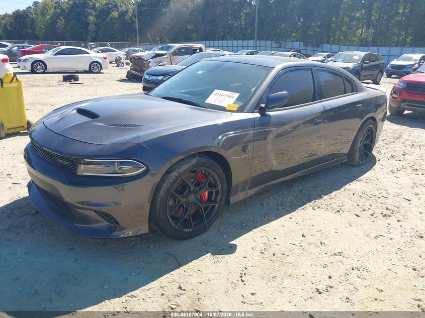 Vin: 2c3cdxl93jh254209, lot: 46667746, dodge charger srt hellcat rwd 20182