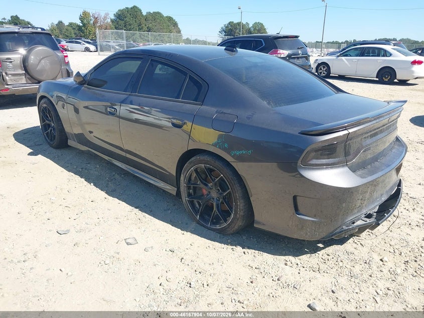 Vin: 2c3cdxl93jh254209, lot: 46667746, dodge charger srt hellcat rwd 20183