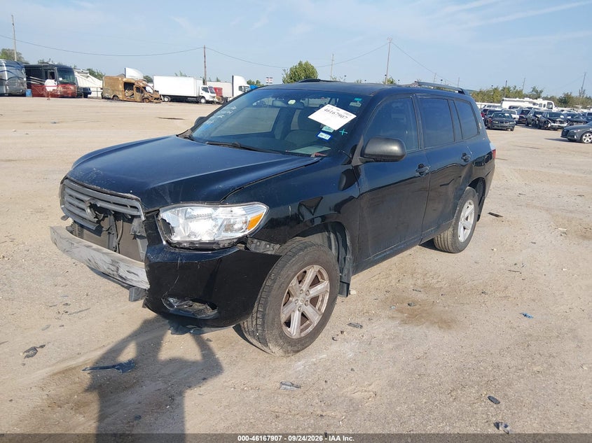 Vin: 5tdza3eh5as002913, lot: 46667749, toyota highlander 20102