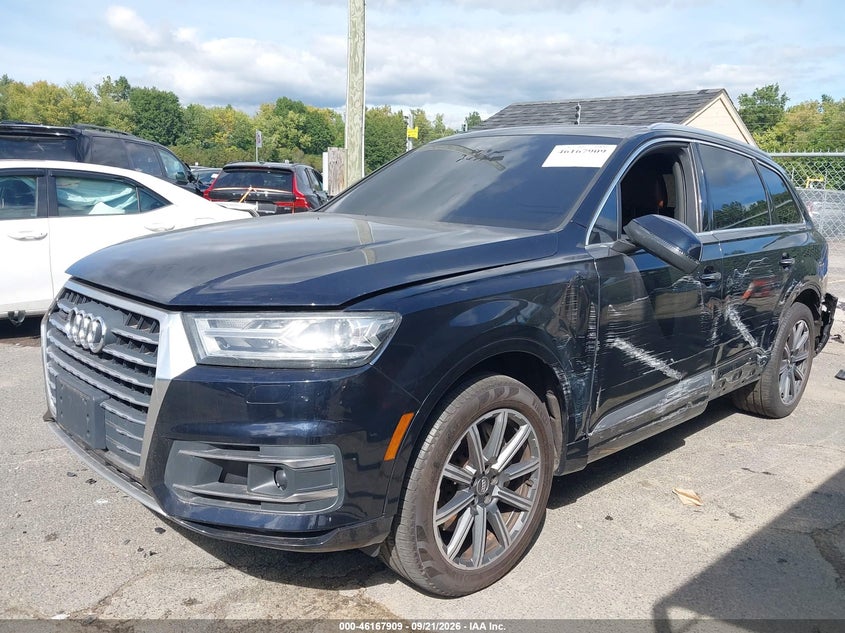 Vin: wa1laaf76hd018120, lot: 46667751, audi q7 3.0t premium 20172