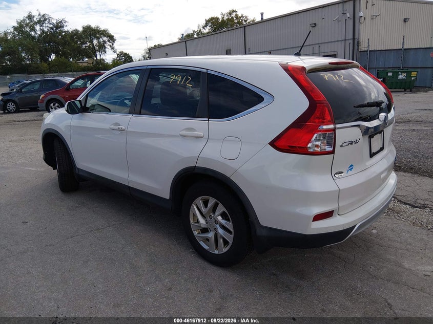 Vin: 5j6rm4h55fl012021, lot: 46667754, honda cr-v ex 20153