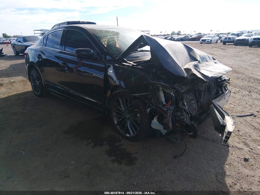 Vin: 19ude2f82ka015707, lot: 46667756, acura ilx premium   a-spec packages/technology   a-spec packages 20191