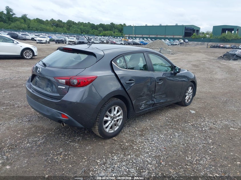 Vin: 3mzbm1l75fm154802, lot: 46667780, mazda mazda3 i touring 20154