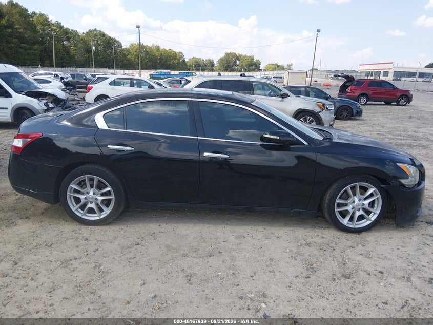 NISSAN MAXIMA 2009 VIN 1N4AA51E79C858804