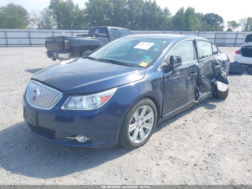 Vin: 1g4gc5edxbf208980, lot: 46667782, buick lacrosse cxl 20112