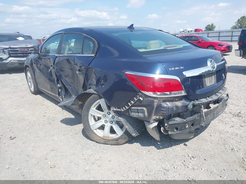 Vin: 1g4gc5edxbf208980, lot: 46667782, buick lacrosse cxl 20113