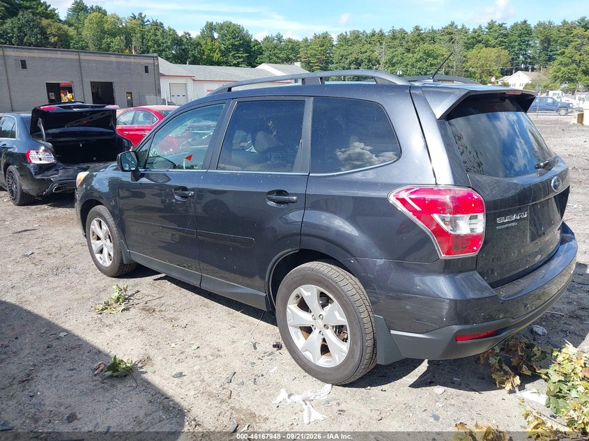 Vin: jf2sjajc6eh498705, lot: 46667791, subaru forester 2.5i limited 20143