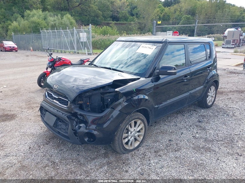 Vin: kndjt2a64d7624892, lot: 46667806, kia soul + 20132