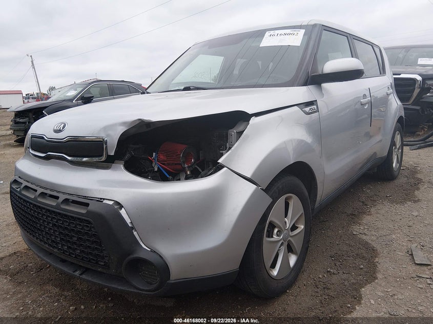 Vin: kndjn2a23g7864155, lot: 46667844, kia soul 20162