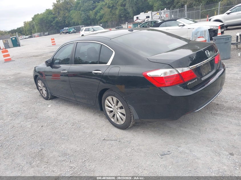 Vin: 1hgcr2f83ea118753, lot: 46667848, honda accord ex-l 20143