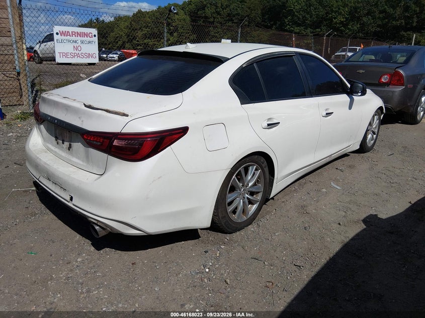 Vin: jn1ev7ap0km512402, lot: 46667865, infiniti q50 3.0t luxe 20194