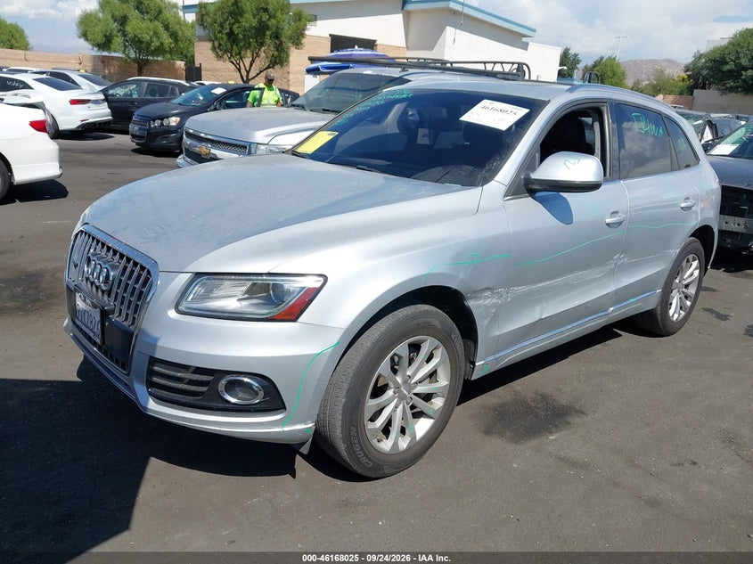 Vin: wa1lfafp0ea092700, lot: 46667867, audi q5 2.0t premium 20142