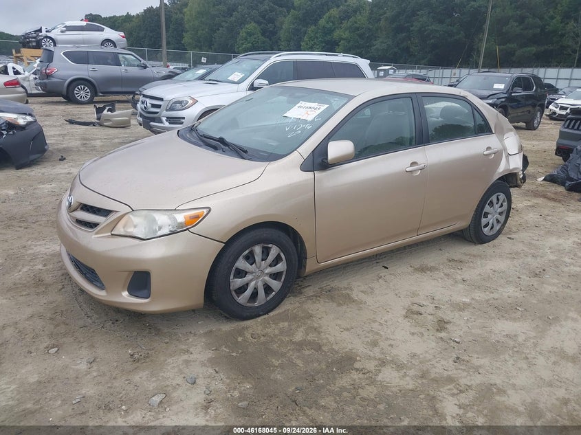 Vin: jtdbu4ee5b9141296, lot: 46667887, toyota corolla le 20112