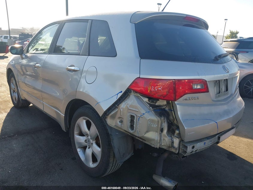 ACURA RDX 2009 VIN 5J8TB18239A003549