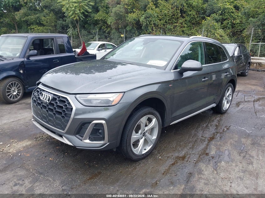 Vin: wa1eaafy3p2043116, lot: 46667893, audi q5 premium plus 45 tfsi s line quattro 20232