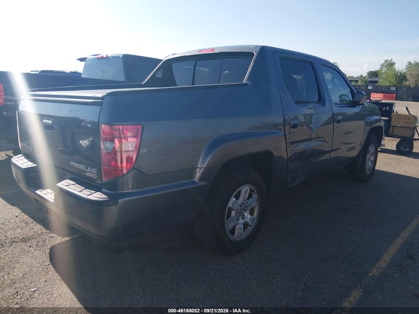 Vin: 5fpyk1f46bb010251, lot: 46667894, honda ridgeline rts 20114