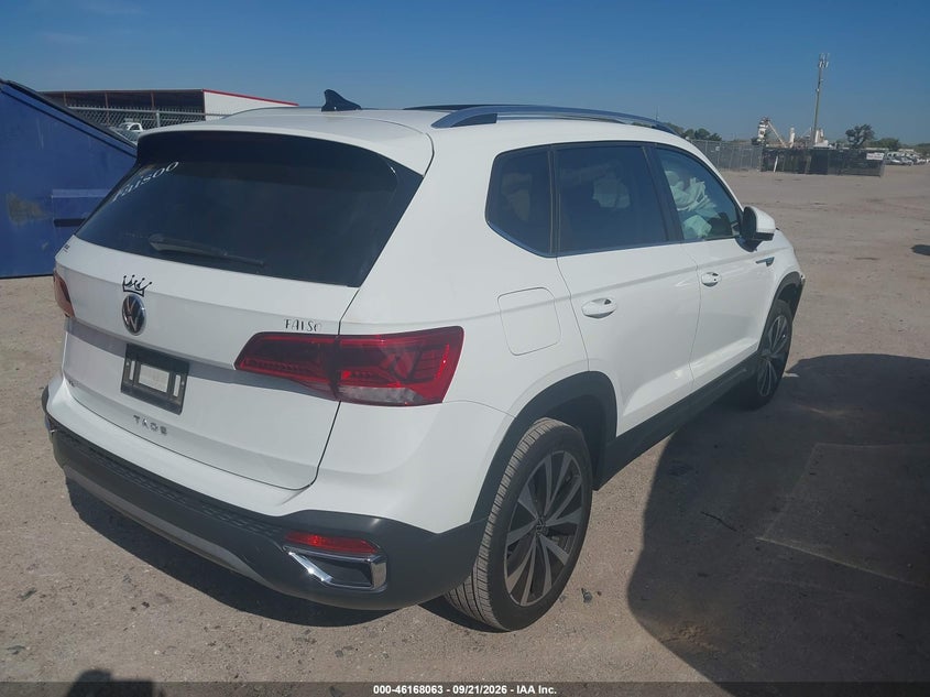 Vin: 3vvex7b29pm348848, lot: 46667905, volkswagen taos 1.5t se 20234